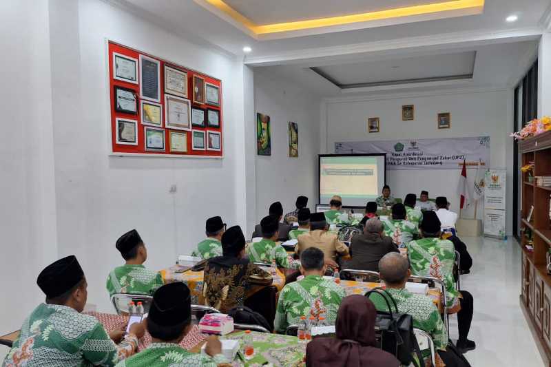 Gandeng Baznas, Kemenag Lumajang Segera Optimalkan ZIS di Masjid-masjid