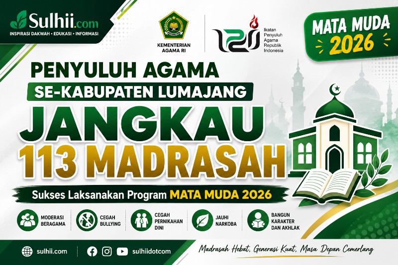 Penyuluh Agama Islam KUA se-Kabupaten Lumajang Sukses Jangkau 113 Madrasah pada Giat MATA MUDA